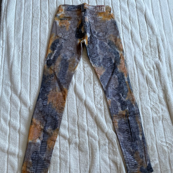 True Religion Halle Snake Print Skinny Jeans - Picture 7 of 13